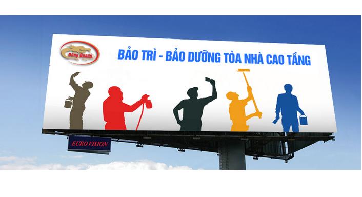 Quảng cáo trên biển tấm lớn - Công Ty TNHH Đông Quang
